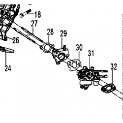 Joint 21 Echappement 9CV 13CV 16CV