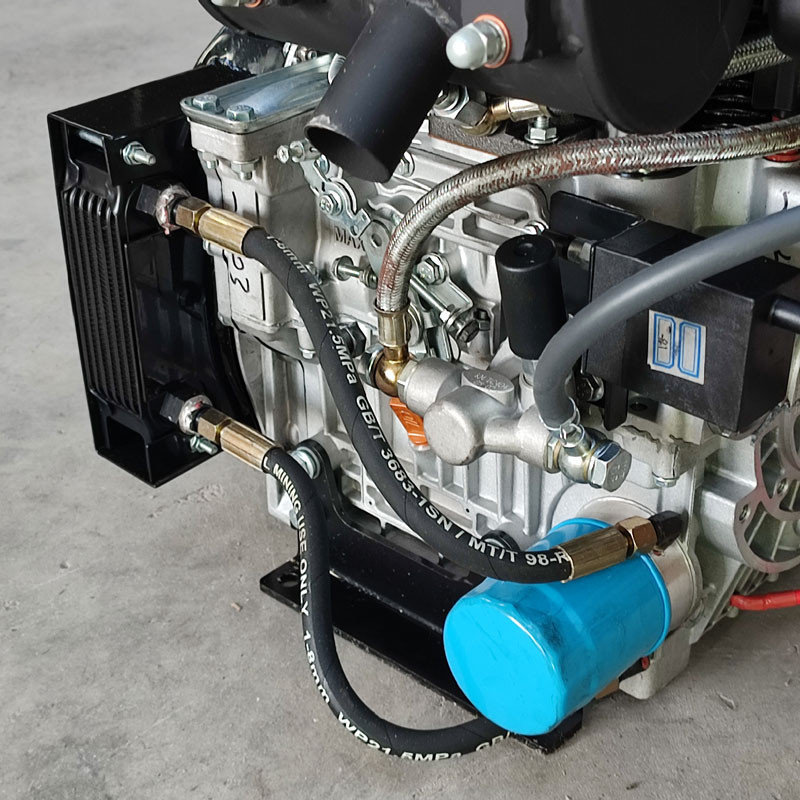 Moteur 16CV Diesel 531CM3 Mono cylindre